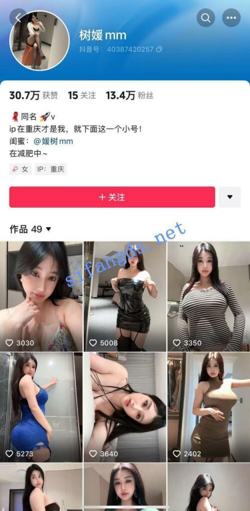 快手13万粉丝网红微胖御姐树媛mm线下一对一裸舞视频流出